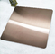 JIS 304 No 4 Bronze Hairline Stainless Steel Sheet Wall Panels 1500mm